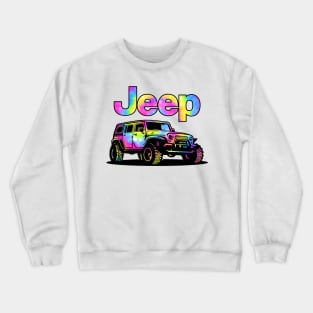 Jeep Rubicon Colorful Crewneck Sweatshirt